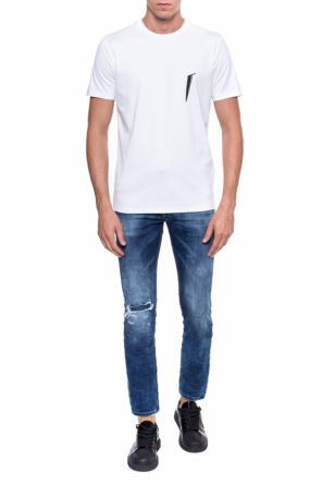 T-shirt z nadrukiem, zdjęcie 2 T-shirt z nadrukiem od Diesel Black Gold